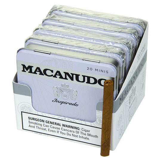 Macanudo Inspirado White Minis pack of 20