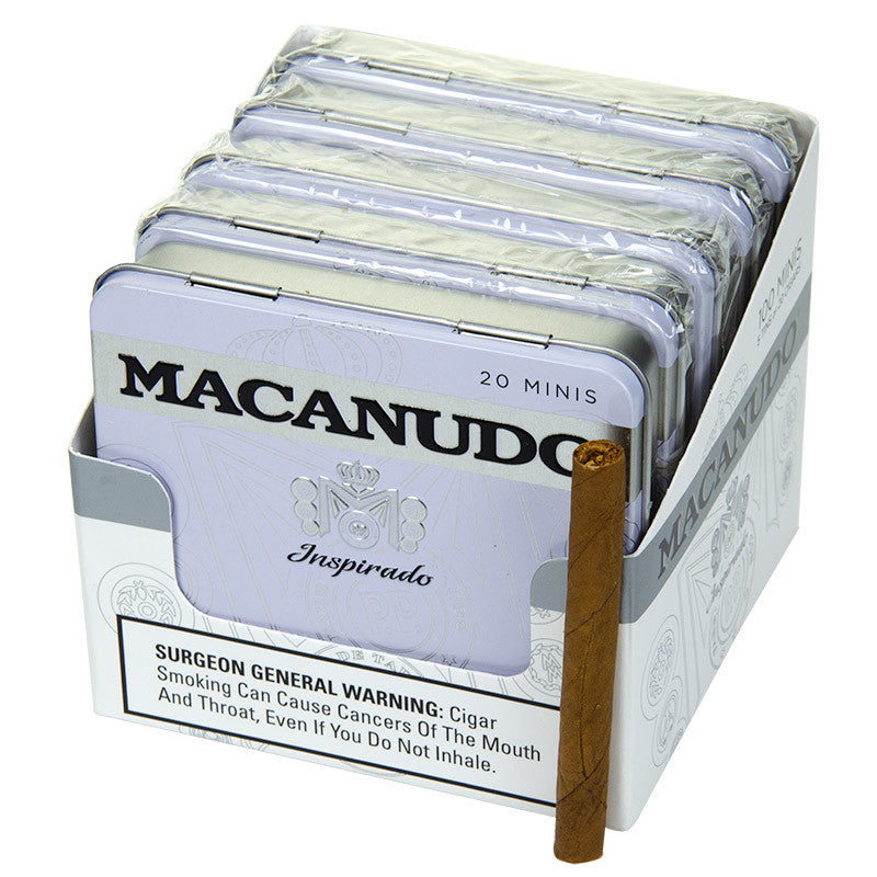 Macanudo Inspirado White Minis pack of 20