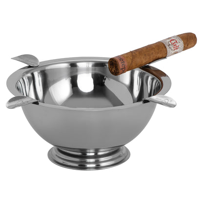 Original Stinky 4-Stirrup Stainless Steel Cigar Ashtray