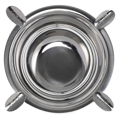 Original Stinky 4-Stirrup Stainless Steel Cigar Ashtray