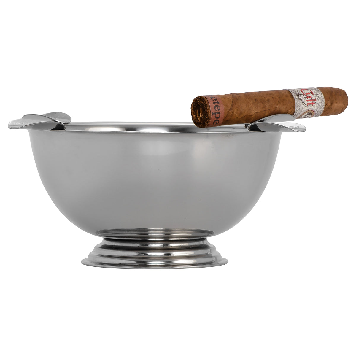 Original Stinky 4-Stirrup Stainless Steel Cigar Ashtray