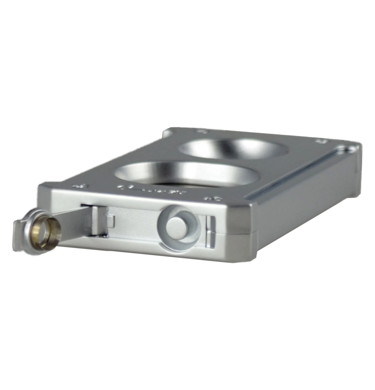 Caseti Trident Chrome Cigar Cutter - Guillotine, Wedge, & Punch