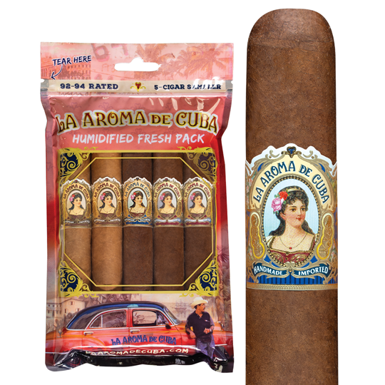 La Aroma de Cuba Monarchs Fresh Pack 5