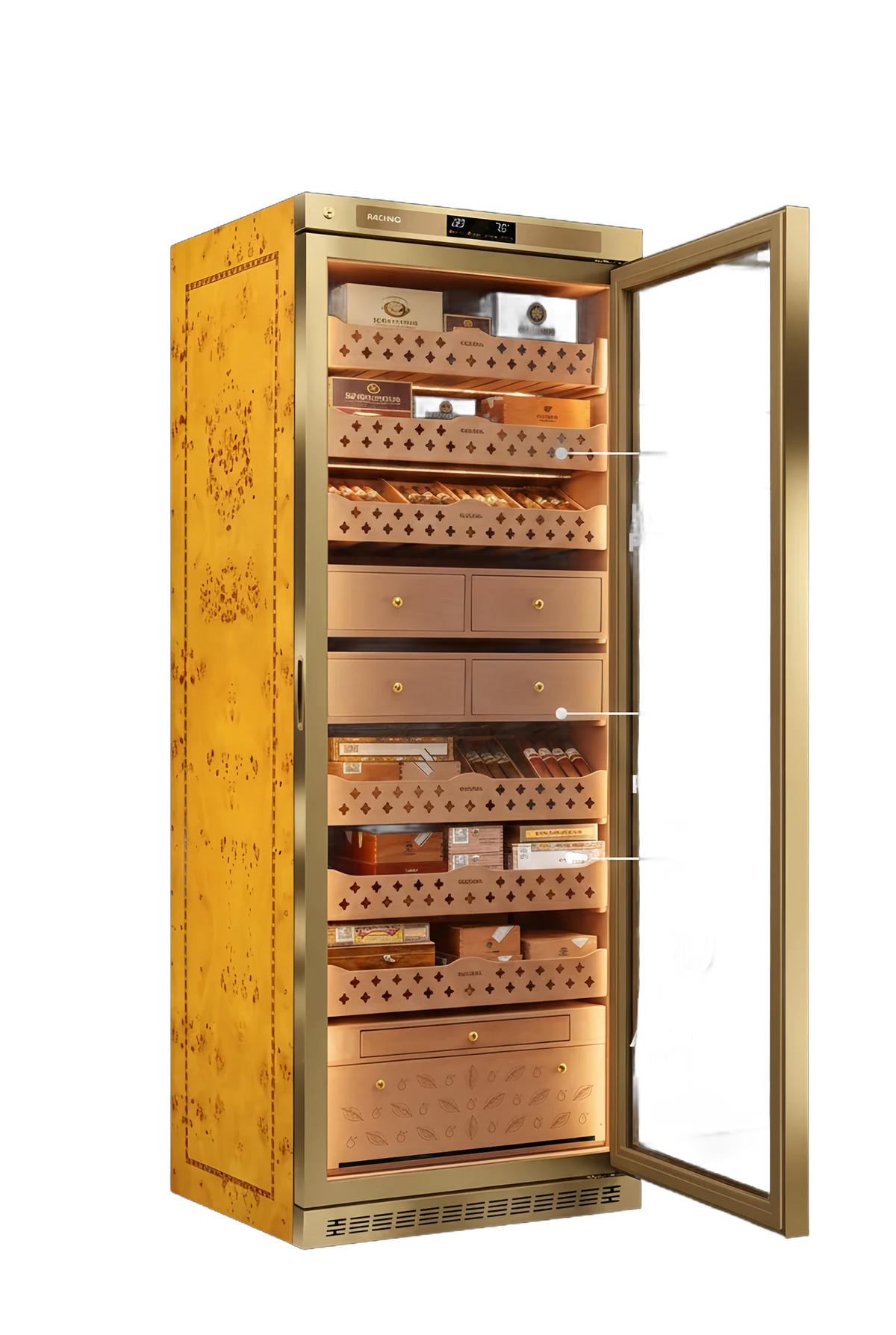RACHING MON2800A Smart Electric Cigar Humidor
